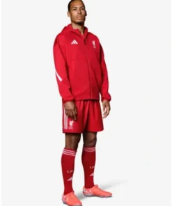 LFC adidas Mens 25/26 Home Anthem Jacket - Image 3