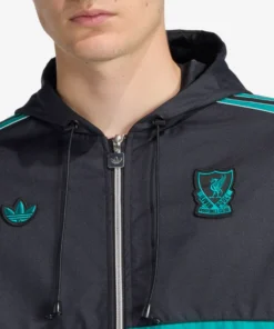LFC adidas 25/26 Icons Hooded Parka Jacket - Image 5