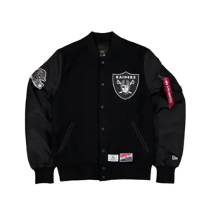Las Vegas Raiders Alpha Industries MA-1 Varsity Jacket