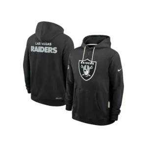 Las Vegas Raiders Sideline Initial Home Hoodie