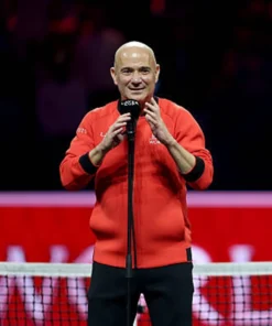 Alternative view of Laver Cup 2025 Team World Red Jacket