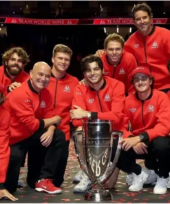 Laver Cup 2025 Team World Red Jacket - Image 4