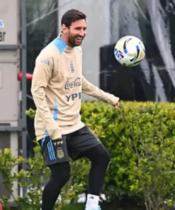 Alternative view of Lionel Messi 2025 Argentina Training Top