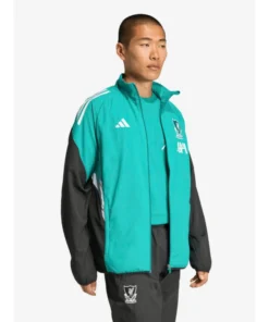 LFC adidas Mens 25/26 European Pre Match Jacket - Image 3