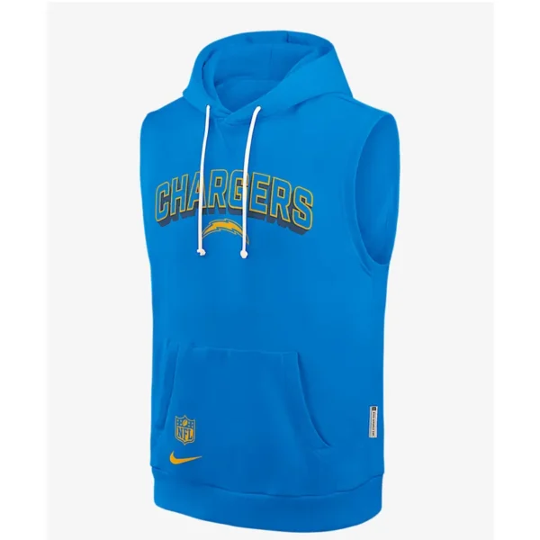 Los Angeles Chargers Sleeveless Hoodie