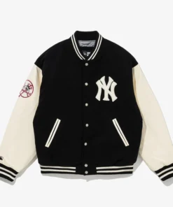 MLB New York Yankees Black Varsity Jacket