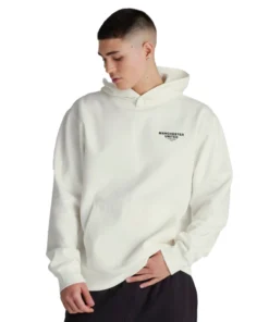 Manchester United Mens Back Print Overhead Hoodie