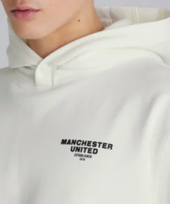 Alternative view of Manchester United Mens Back Print Overhead Hoodie