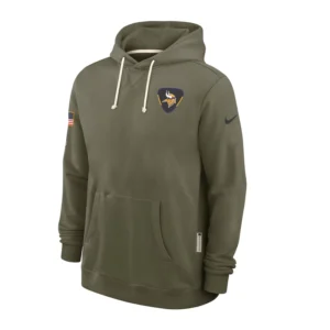 Minnesota Vikings Salute to Service Sideline Standard Hoodie