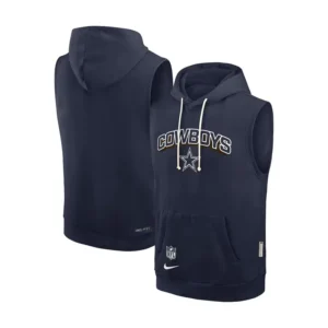 Dallas Cowboys Sideline Sleeveless Hoodie