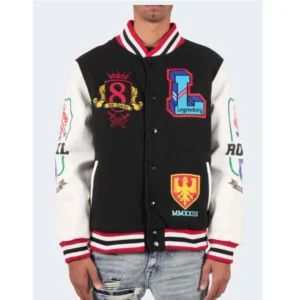TWO MILL TWENTY Legendary Lion Varsity Jacket
