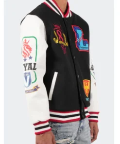 Alternative view of TWO MILL TWENTY Legendary Lion Varsity Jacket