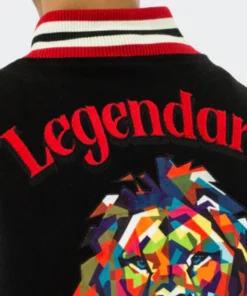 TWO MILL TWENTY Legendary Lion Varsity Jacket - Image 5
