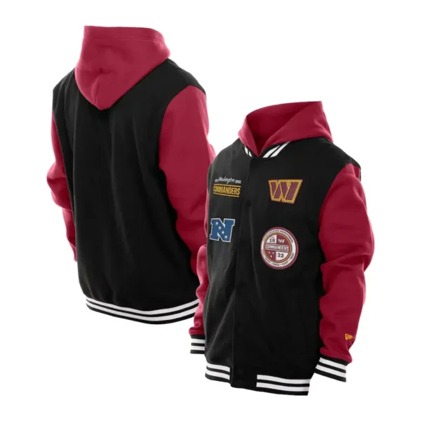 New Era Wash­ing­ton Com­man­ders Hood­ie Jack­et