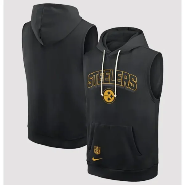 Mike Tomlin Steelers Sideline Sleeveless Hoodie