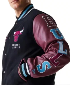 New Era NBA Patch Chicago Bulls Jacket - Image 4