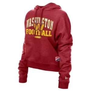 New Era Washington Commanders Dark Red Hoodie