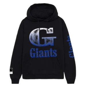 Giants Aleali May x No Caller ID Black Stacked Hoodie