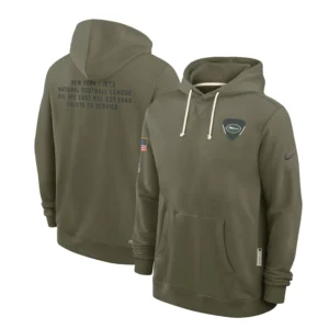 New York Jets 2025 Salute to Service Sideline Hoodie