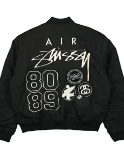 Nike Stussy x Nike Reversible Jacket Black