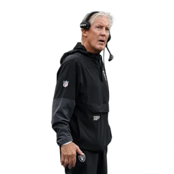 Pete Carroll Raiders Anorak Jacket