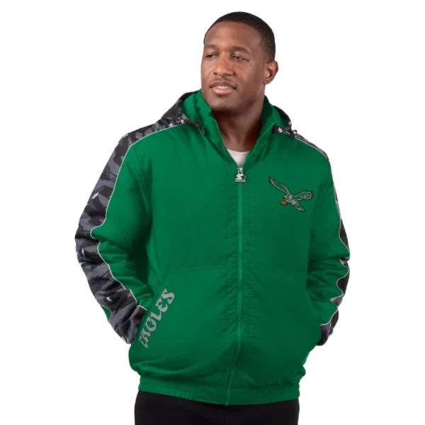 Philadelphia Eagles Starter Thursday Night Gridiron Hoodie Jacket