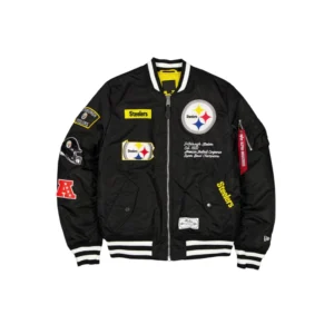 Pittsburgh Steelers New Era x Alpha Industries MA-1 Jacket