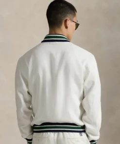 Alternative view of Polo Ralph Lauren US Open Linen Bomber Jacket