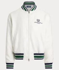 Polo Ralph Lauren US Open Linen Bomber Jacket