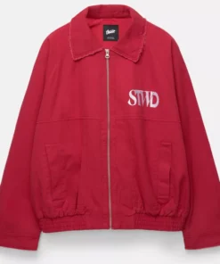 Pull And Bear Red Jacket