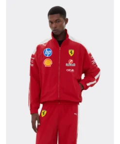 Alternative view of Puma for Scuderia Ferrari HP 2025 T7 Drivers Jacket