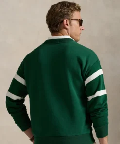 Ralph Lauren US Open 2025 Vintage Fit Green Sweatshirt