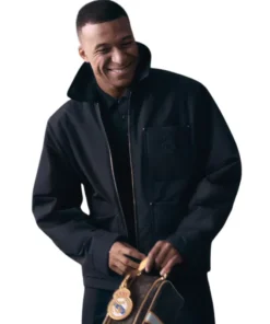 Louis Vuitton Real Madrid Black Jacket