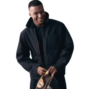 Louis Vuitton Real Madrid Black Jacket