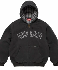 Supreme Reflective Arc Hooded Work Jacket - Image 4