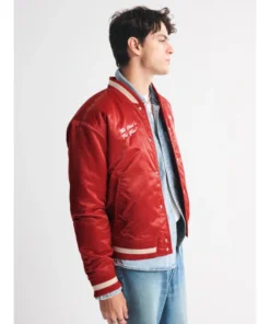 Abercrombie Budweiser Varsity Bomber Jacket - Image 3