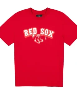 Boston Red Sox OVO x New Era Red Graffiti T-Shirt