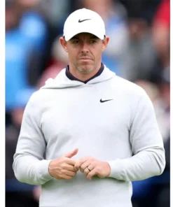 Alternative view of Rory McIlroy Amgen Irish Open 2025 Hoodie