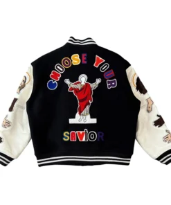 Saint Michael x Denim Tears Savior Varsity Jacket
