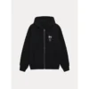 Stussy Swim Out Zip-Up Maroon Hoodie