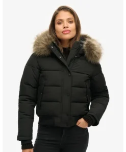 Alternative view of Superdry Everest Hooded Bomber Jacket