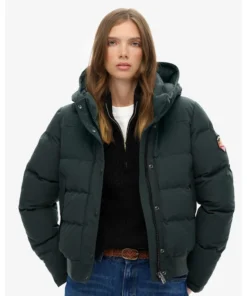 Superdry Everest Hooded Bomber Jacket - Image 7