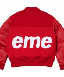 Supreme Big Logo Chenille Varsity Jacket - Image 6