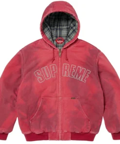 Alternative view of Supreme Reflective Arc Hooded Work Jacket