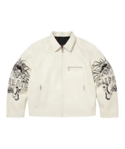 Supreme x Y’s Leather Jacket - Image 3