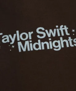 Taylor Swift Midnights Living In A Dream Brown Hoodie - Image 3
