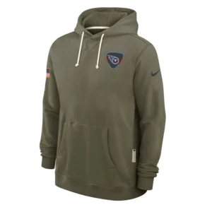 Tennessee Titans 2025 Salute to Service Sideline Hoodie