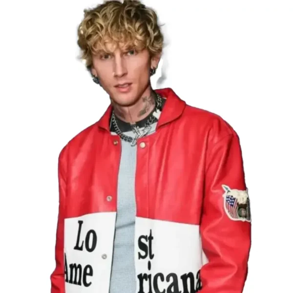 The Tonight Show MGK Lost Americana Red Jacket