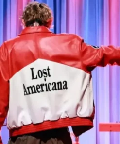 The Tonight Show MGK Lost Americana Red Jacket