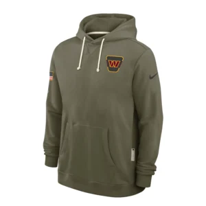 Washington Commanders 2025 Salute to Service Sideline Hoodie